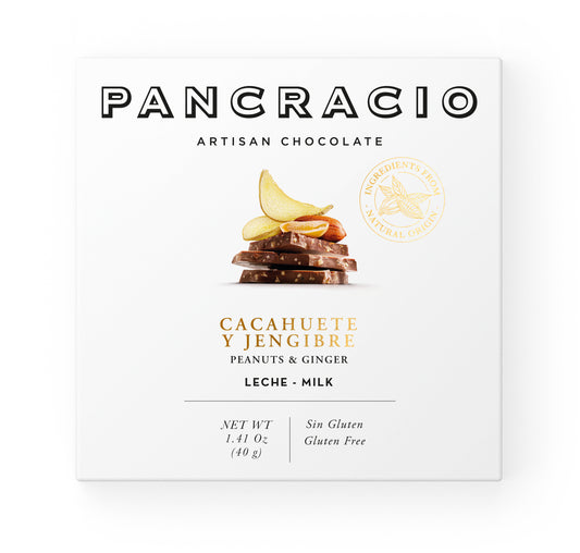 Pancracio | Chocolade | Melk | Pinda en Gember