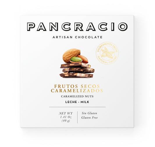 Pancracio | Chocolade | Melk | Gekarameliseerde Noten