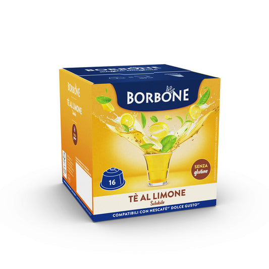 Caffè Borbone Selection | Dolce Gusto | Limoen thee| 16 capsules