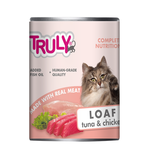 Truly - Loaf Tonijn & Kip - Kattenvoer - natvoer