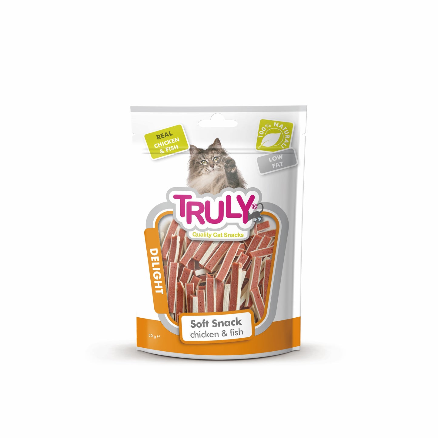 Kattensnack Chicken & Fish Soft Snack| Truly