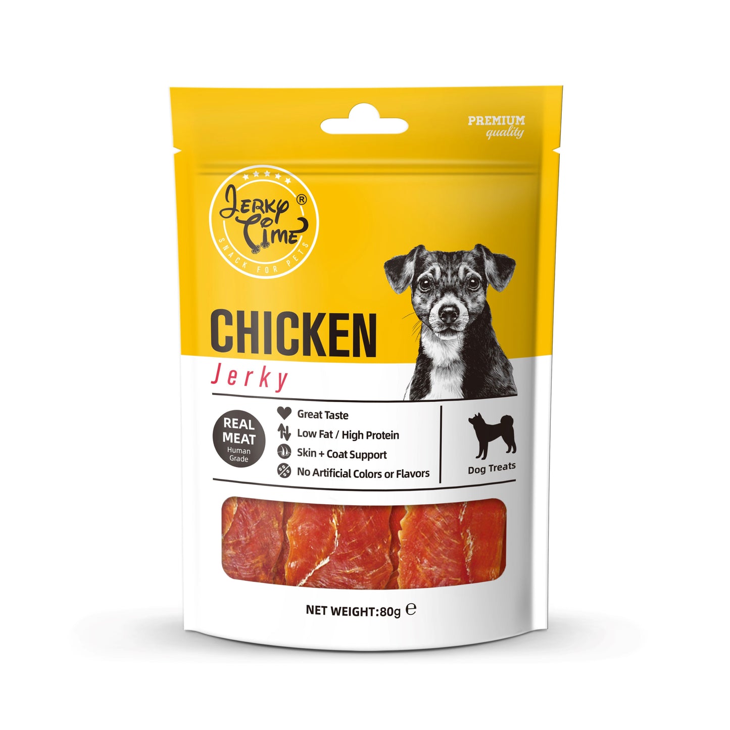 Hondensnack Chicken Jerky | Jerky Time