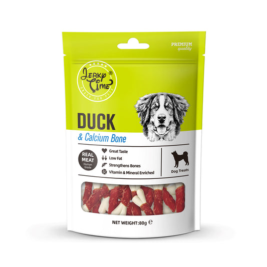 Hondensnack Duck & Calcium | Jerky Time