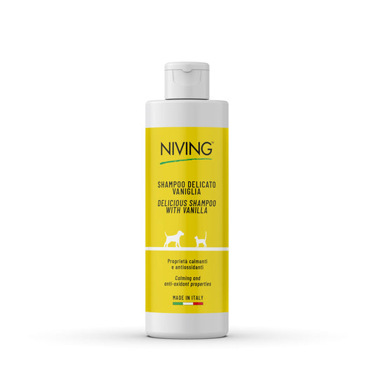 Niving | Hondenshampoo & Kattenshampoo | 250 ML | Kalmerend | Met Vanille