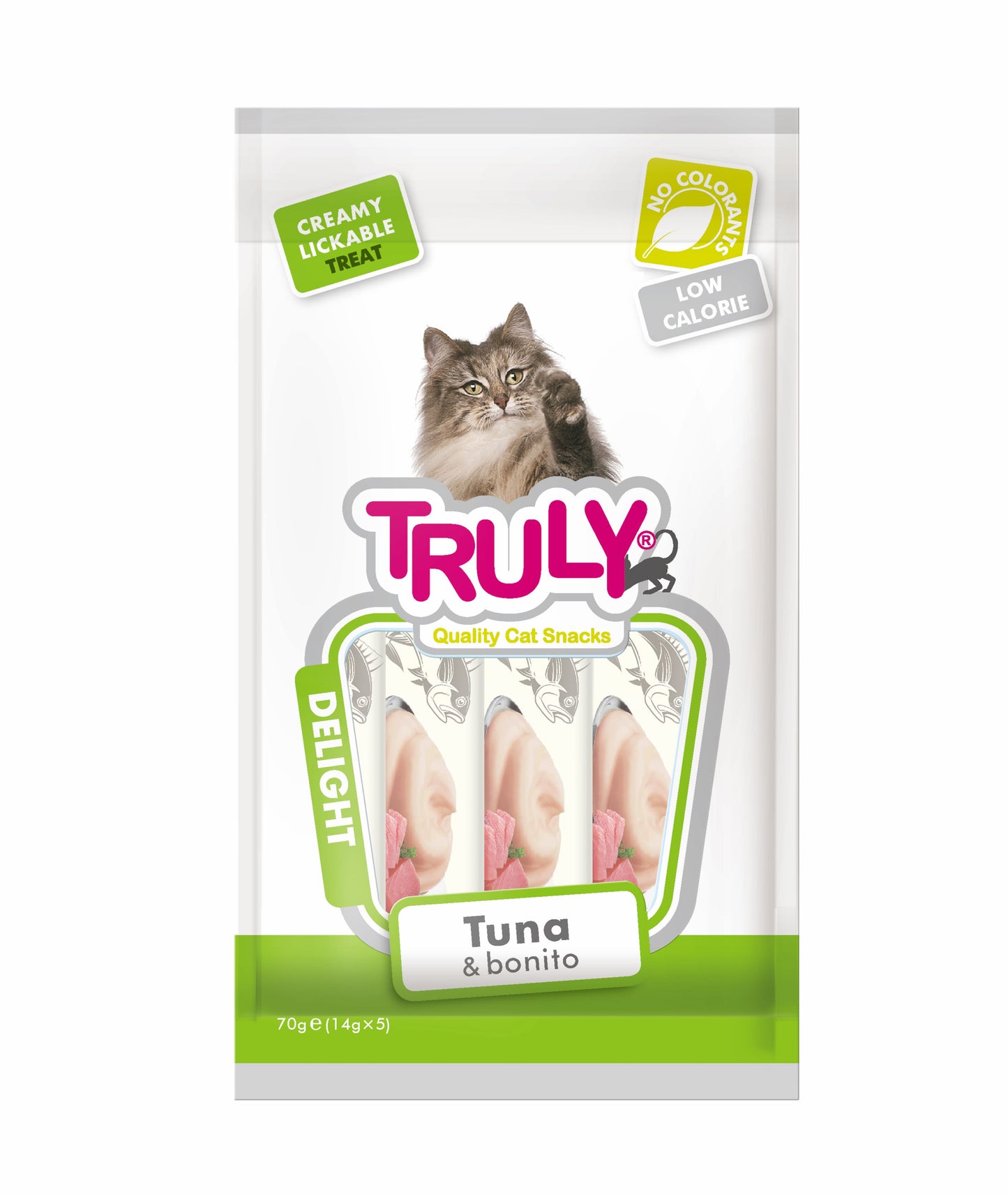 Kattensnack Tuna & Bonito Creamy Lickable | Truly