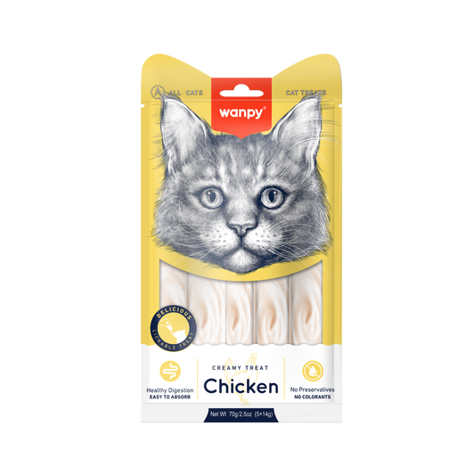 Kattensnack Creamy Treat Chicken | Wanpy