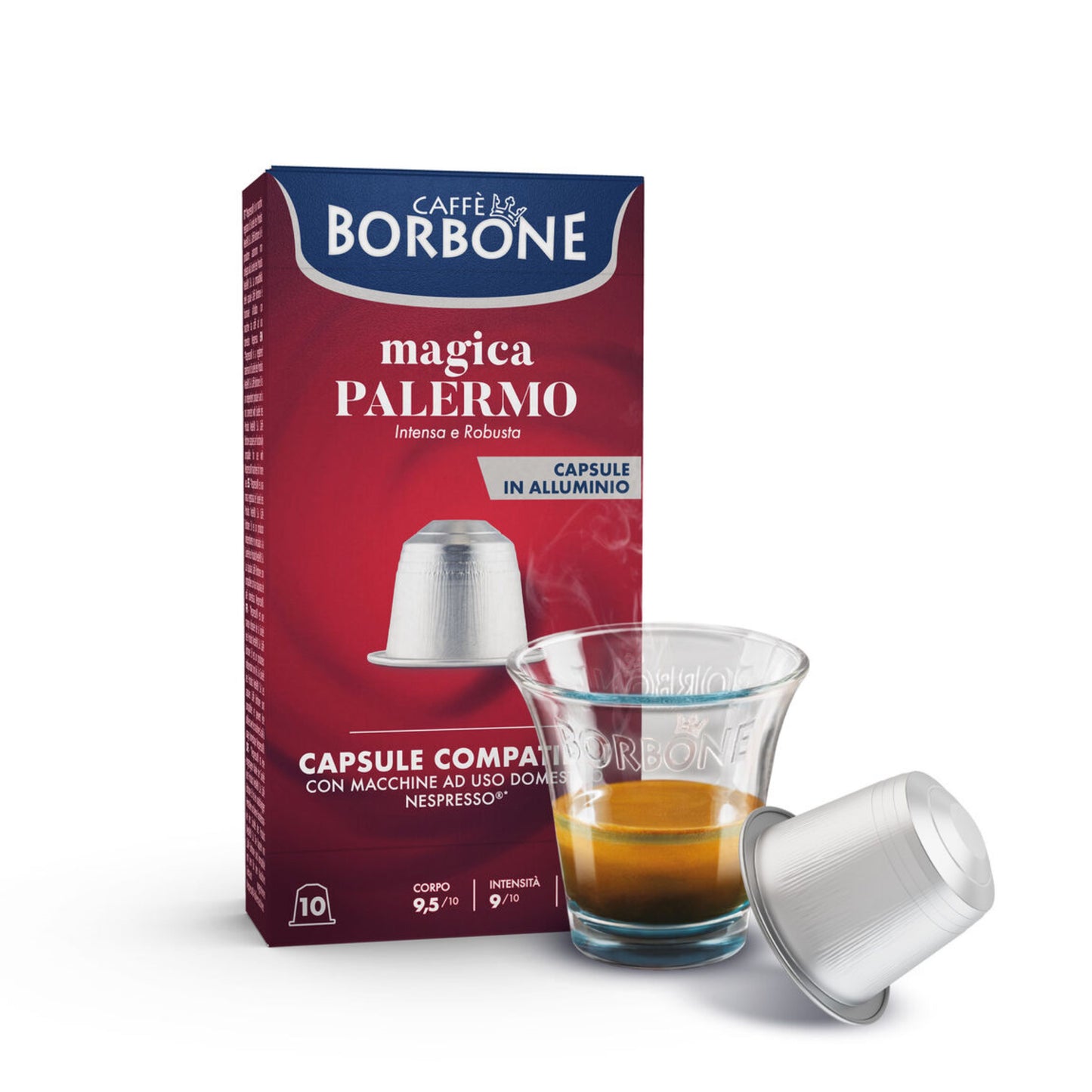 Caffè Borbone Selection | Nespresso | Magica Palermo | 10 capsules