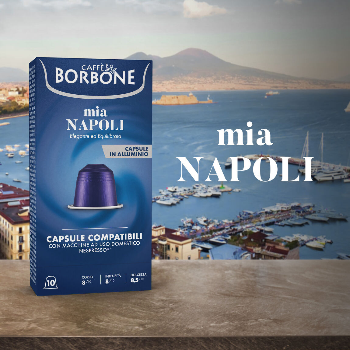 Caffè Borbone Selection | Nespresso | Mia Napoli | 10 capsules