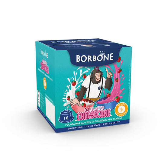 Caffè Borbone Selection | Dolce Gusto | DJ Gusto Cheesecake | 16 capsules