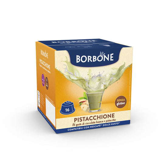 Caffè Borbone Selection | Dolce Gusto | Pistacchione| 16 capsules