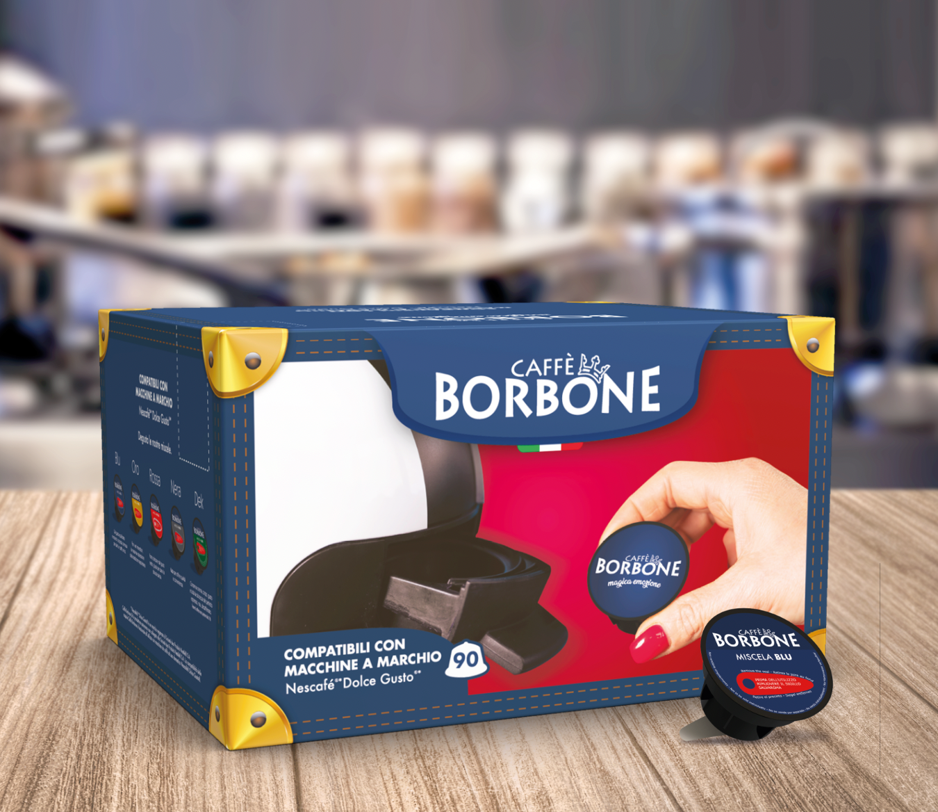 Caffè Borbone Selection | Dolce Gusto | BLUE Blend | 15 capsules