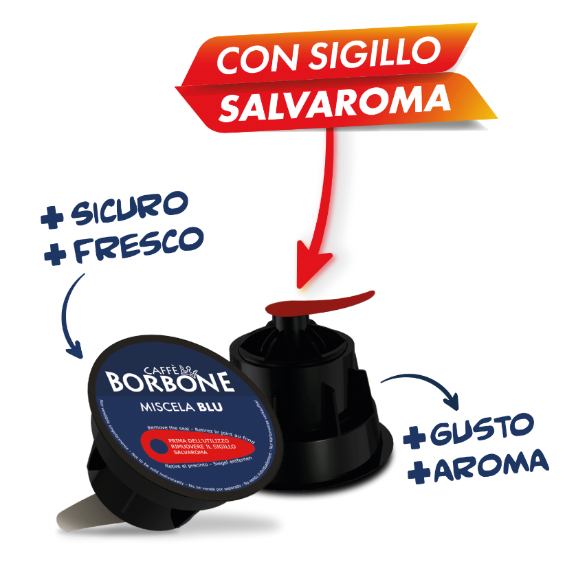 Caffè Borbone Selection | Dolce Gusto | BLUE Blend | 15 capsules