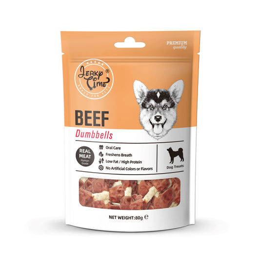 Hondensnack Beef Dumbell | Jerky Time