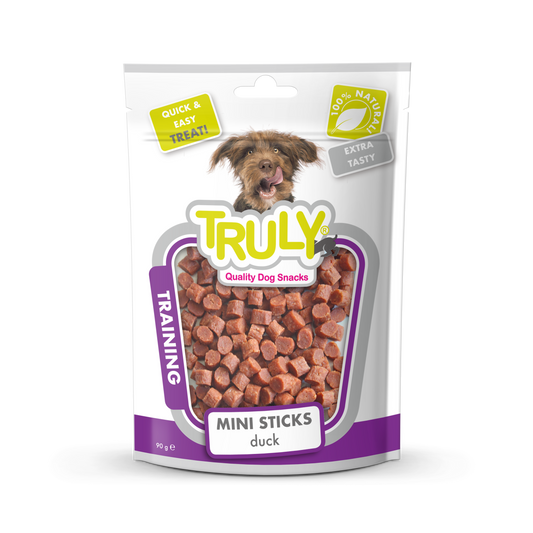 Hondensnack Training Mini Sticks Duck | Truly