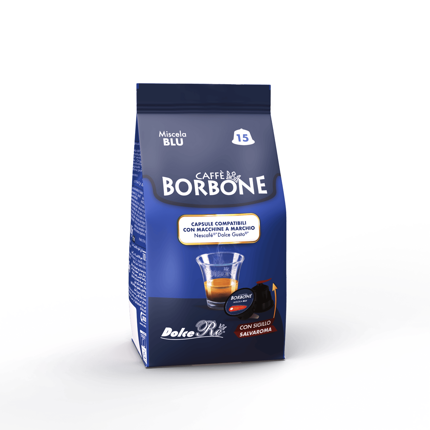 Caffè Borbone Selection | Dolce Gusto | BLUE Blend | 15 capsules