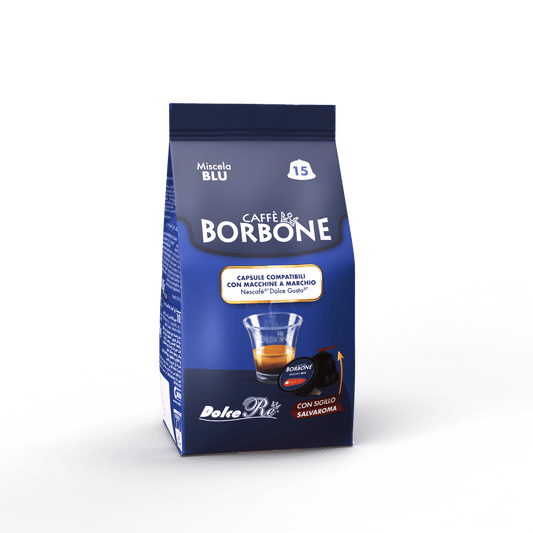 Caffè Borbone Selection | Dolce Gusto | BLUE Blend | 15 capsules