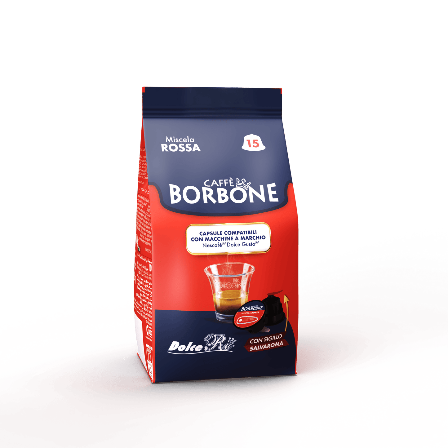 Caffè Borbone Selection | Dolce Gusto | RED Blend | 15 capsules